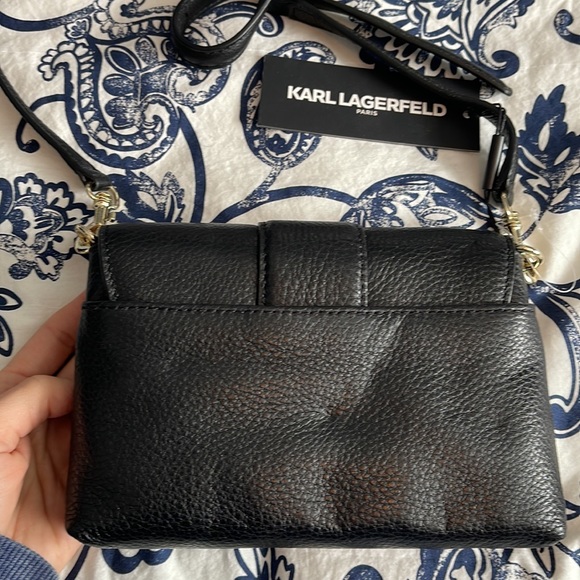 Brand new never been used Karl Lagerfeld small cross body leather handbag - Picture 4 of 5